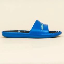 Ciabatte Piscina Bambino SLAP 500 CROCO Blu-nero -Nabaiji ciabatte piscina bambino slap 500 croco blu nero 2