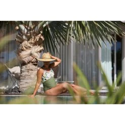 Costume Acquagym Prémaman AYA FLO Bianco-verde 7 Costume Acquagym Prémaman AYA FLO Bianco-verde -Nabaiji costume acquagym premaman aya flo bianco verde 2