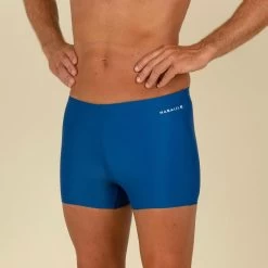Costume Boxer Uomo 100 BASIC Blu