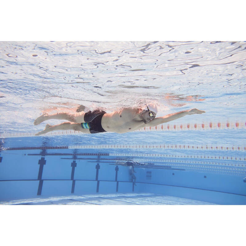 Costume Boxer Uomo FIT Nero-grigio 5 Costume Boxer Uomo FIT Nero-grigio - immagine 5