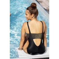 Costume Intero Acquagym Donna ZOEY GLITTER Nero 7 Costume Intero Acquagym Donna ZOEY GLITTER Nero -Nabaiji costume intero acquagym donna zoey glitter nero 2