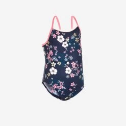 Costume Intero Baby Bambina Blu Scuro