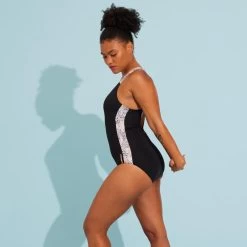 Costume Intero Donna Acquagym-Acquabike Nero -Nabaiji costume intero donna acquagym acquabike nero 3