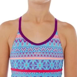 Costume Intero Nuoto RIANA PLUM Blu 8 Costume Intero Nuoto RIANA PLUM Blu -Nabaiji costume intero nuoto riana plum blu 3