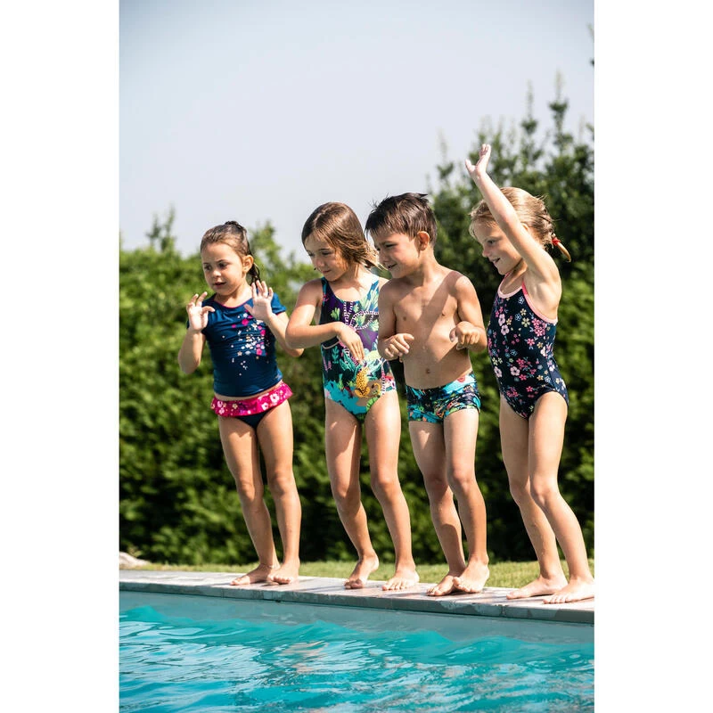 Costume Slip Baby Bambina Blu 2 Costume Slip Baby Bambina Blu - immagine 2