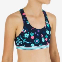 Costume Top Bambina VEGA OMI Blu