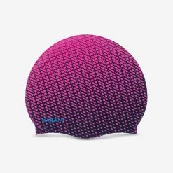 Cuffia Nuoto Silicone TEC Rosa