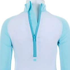 Muta Nuoto Anti-UV Baby / Bambino Maniche Lunghe Fantasia Azzurra -Nabaiji muta nuoto anti uv baby bambino maniche lunghe fantasia azzurra 4