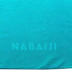 Telo Microfibra A Righe XL 110x175 Cm -Nabaiji telo microfibra a righe xl 110x175 cm 3