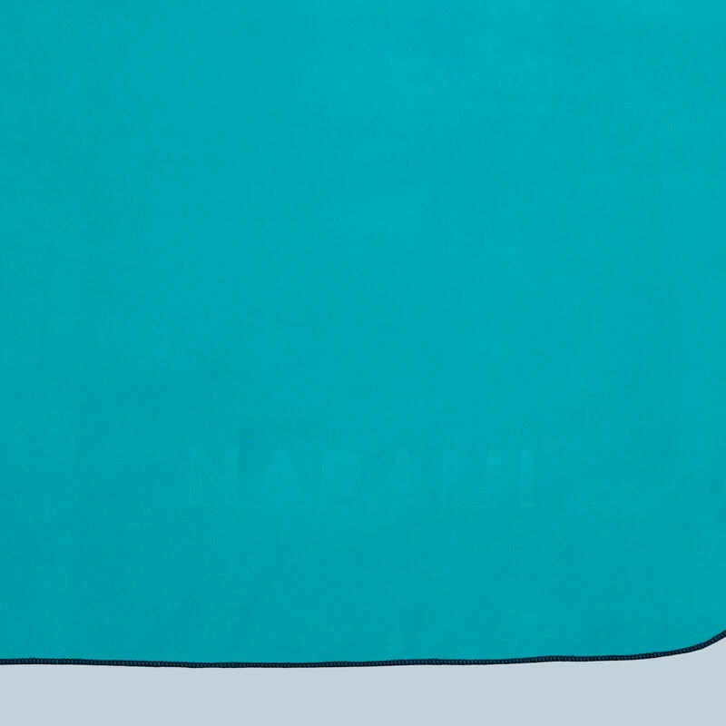 Telo Microfibra Double-face XL 110x175 Cm Blu-verde 4 Telo Microfibra Double-face XL 110x175 Cm Blu-verde - immagine 4